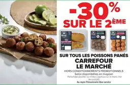 Cora Sur tous les poissons panés carrefour le marché offre