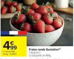 Cora Fraise ronde gustative offre