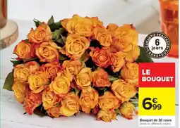 Cora Bouquet de 30 roses offre
