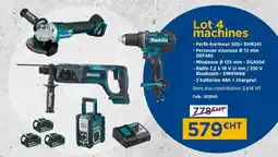 Samse Lot 4 machines offre