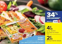 Cora Salade daunat offre