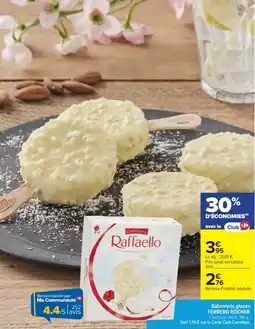Cora Bâtonnets glacés ferrero rocher offre