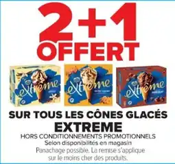 Cora Sur tous les cônes glacés extreme offre
