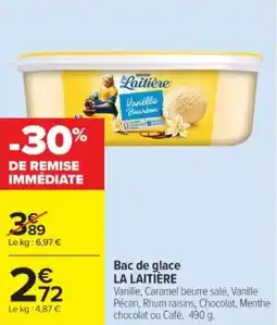 Cora Bac de glace la laitière offre