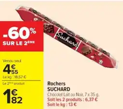 Cora Rochers suchard offre
