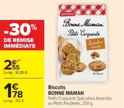 Cora Biscuits bonne maman offre