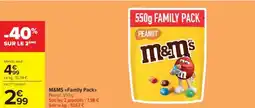 Cora M&ms family pack offre