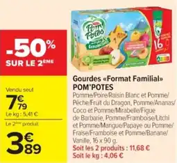 Cora Gourdes format familial pom'potes offre