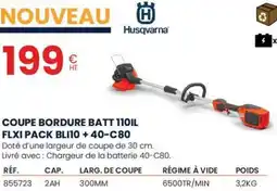Au Forum du Bâtiment Coupe bordure batt 110il flxi pack bli10 +40-c80 offre