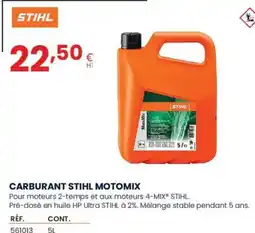 Au Forum du BĂątiment STIHL Carburant stihl motomix offre