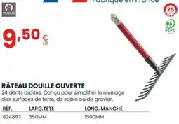 Au Forum du Bâtiment Râteau douille ouverte offre