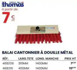 Au Forum du Bâtiment Balai cantonnier à douille métal offre