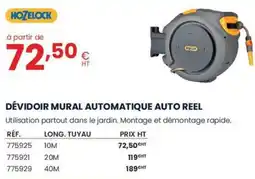 Au Forum du Bâtiment HOZELOCK Dévidoir mural automatique auto reel offre