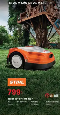 Au Forum du Bâtiment STIHL Robot de tonte rmi 422 p offre