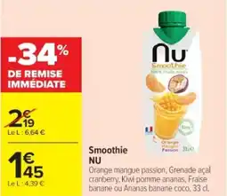 Cora Smoothie nu offre