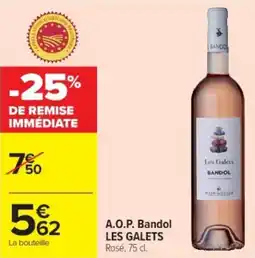 Cora A.o.p. bandol les galets offre