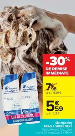Cora Shampooing head & shoulders offre
