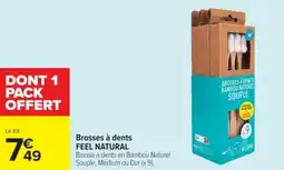 Cora Brosse à dents feel natural offre