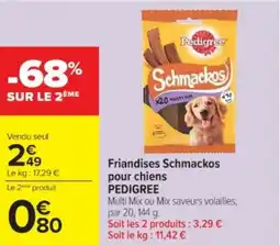 Cora Friandises schmackos pour chiens pedigree offre