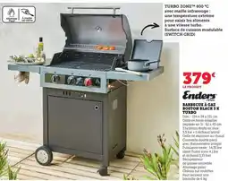 Hyper U Maille - barbecue gaz boiston black 3 k offre