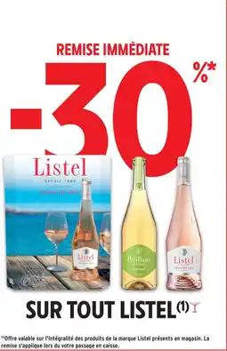 Intermarché Contact Sur tout listel offre