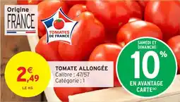 Intermarché Contact Tomate allongée offre