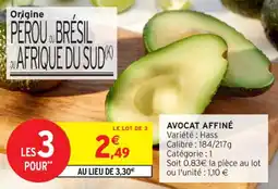 Intermarché Contact Avocat affiné offre