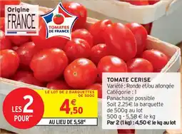 Intermarché Contact Tomate cerise offre
