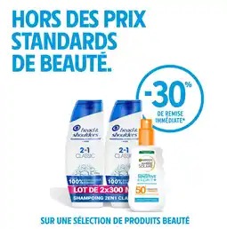 Intermarché Contact Sur une sélection de produits beauté offre