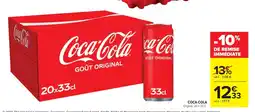 Cora Coca-cola offre