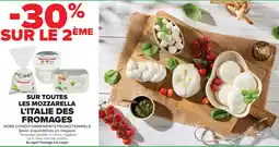 Cora Sur toutes les mozzarella l'italie des fromages offre
