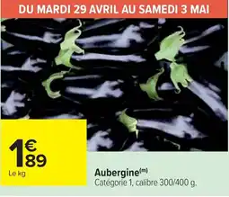 Cora Aubergine offre