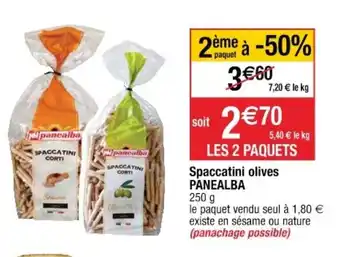 Cora x Carrefour Spaccatini olives offre