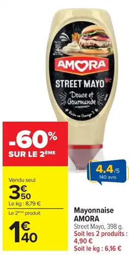 Cora Mayonnaise AMORA offre