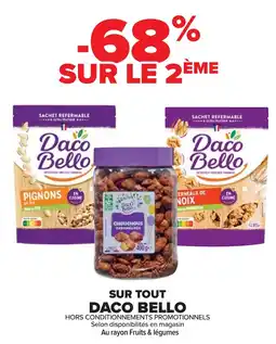 Cora Sur tout daco bello offre