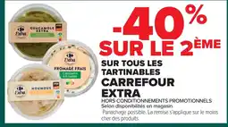 Cora Sur tous les tartinables carrefour extra offre