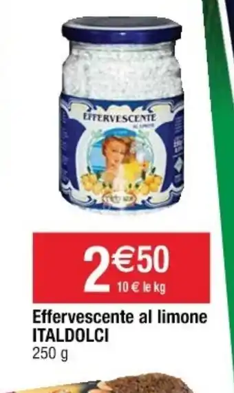 Effervescente al limone