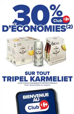 Cora Sur tout tripel karmeliet offre