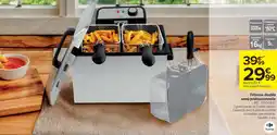 Cora Friteuse double semi-professionnelle offre