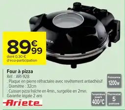 Cora Four à pizza offre