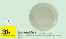 Cora Gamme vaisselle fleurie offre