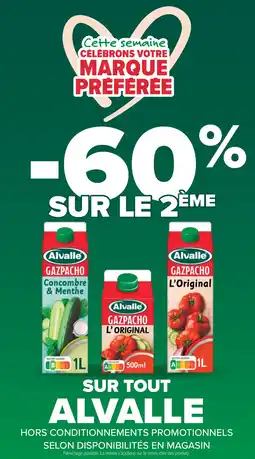 Cora Sur tout alvalle offre