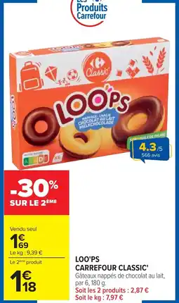 Cora x Carrefour Loo'ps carrefour classic' offre