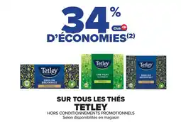 Cora Sur tous les thés tetley offre