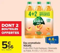 Cora Eau aromatisée volvic offre