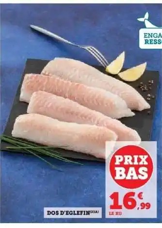 Hyper U DOS D'ÉGLEFIN offre