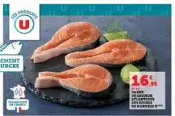 Hyper U Darne de Saumon Atlantique des Fjords de Norvège offre
