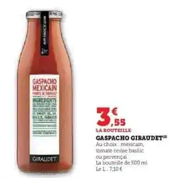Hyper U GASPACHO GIRAUDET offre