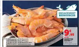 Hyper U CREVETTES CUITES offre