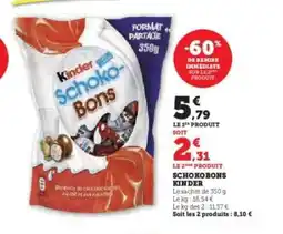 Hyper U SCHOKOBONS KINDER offre